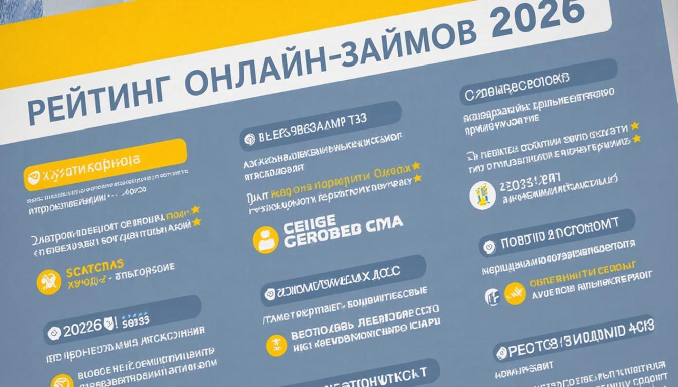 Рейтинг онлайн займов 2026: полный справочник для начинающих