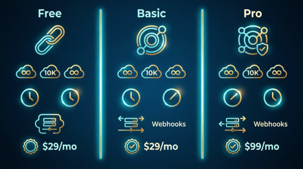 Таблица сравнения Сравнение тарифов