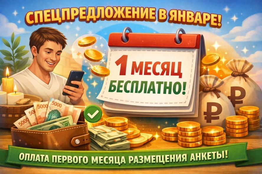 Демонстрируйте свои массажные услуги на МАССАЖИСТ.РУ с бесплатной рекламой в течение первого месяца