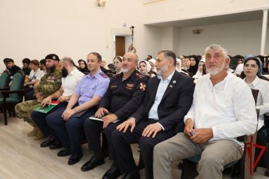 Представитель Росгвардии принял участие в мероприятии ко Дню солидарности в борьбе с